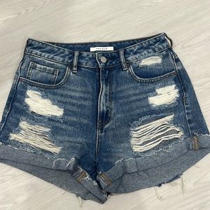 Pacsun denim shorts size 26